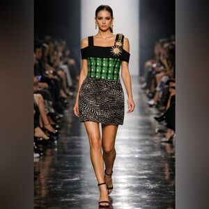 Fausto Puglisi Runway Dress, Size 42 – Fall/Winter 2015–2016